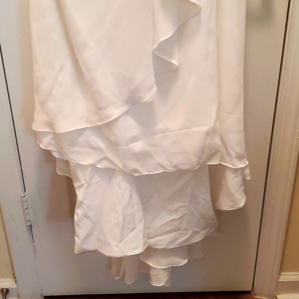 GRECIAN WEDDING GOWN BY LIGHT IN THE BOX SIZE 16 - Picture 4 of 10